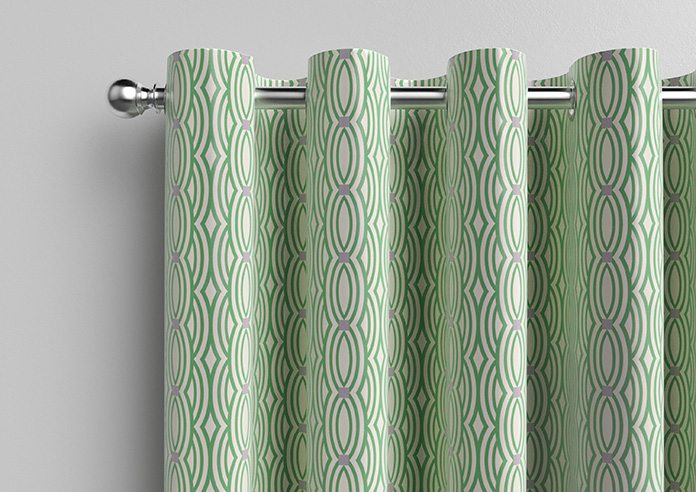 Opulent Scallop, Spearmint - Made To Measure Curtains - Image 12